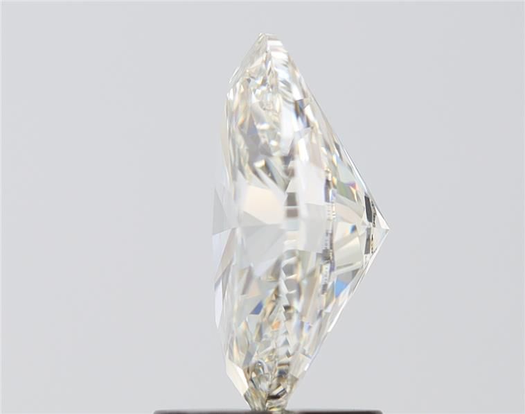 2.0 Carat Oval Lab Diamond with  Cut Diamond in 14KT  view 1
