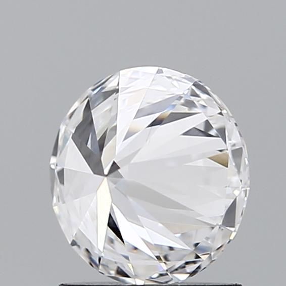 1.32 Carat Round Lab Diamond with  Cut Diamond in 14KT  view 1
