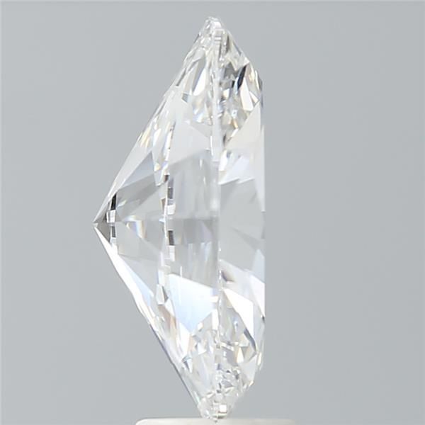 5.62 Carat Oval Lab Diamond with  Cut Diamond in 14KT  view 1
