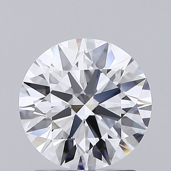 1.52 Carat Round Lab Diamond with  Cut Diamond in 14KT  view 1
