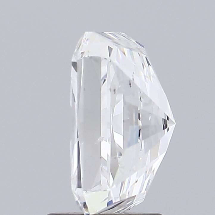 2.01 Carat Radiant Lab Diamond with  Cut Diamond in 14KT  view 1
