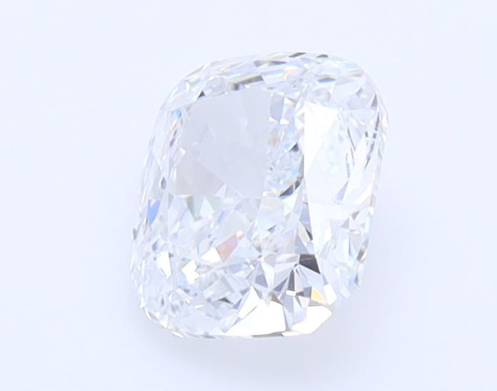 1.03 Carat Cushion Lab Diamond with  Cut Diamond in 14KT  view 1
