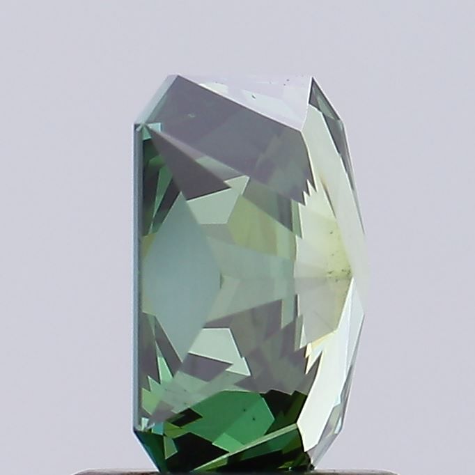 1.17 Carat Radiant Lab Diamond with  Cut Diamond in 14KT  view 1
