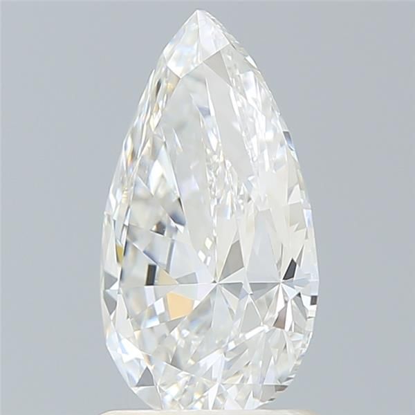 1.86 Carat Pear Lab Diamond with  Cut Diamond in 14KT  view 1
