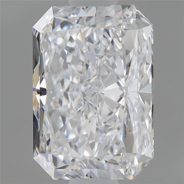 1.03 Carat Radiant Lab Diamond with  Cut Diamond in 14KT  view 1
