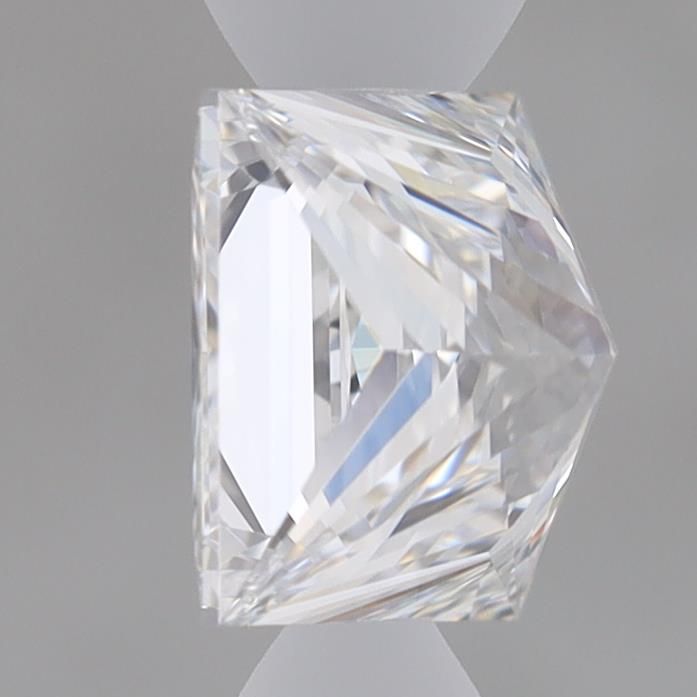 1.01 Carat Princess Lab Diamond with  Cut Diamond in 14KT  view 1
