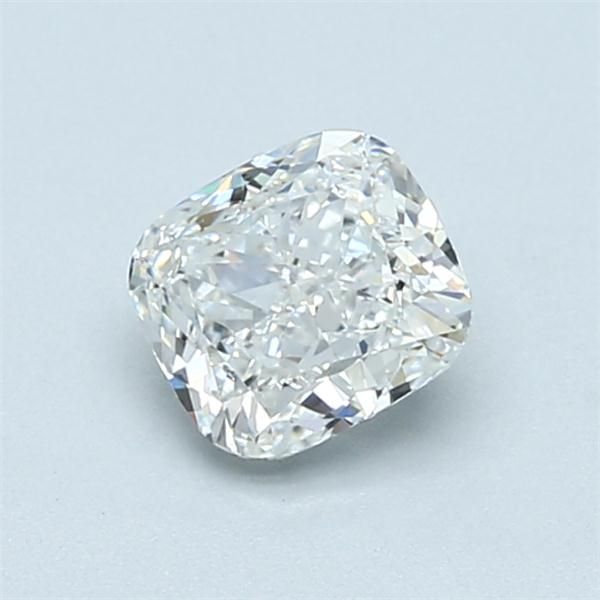 0.91 Carat Cushion Natural Diamond with  Cut Diamond in 14KT  view 1
