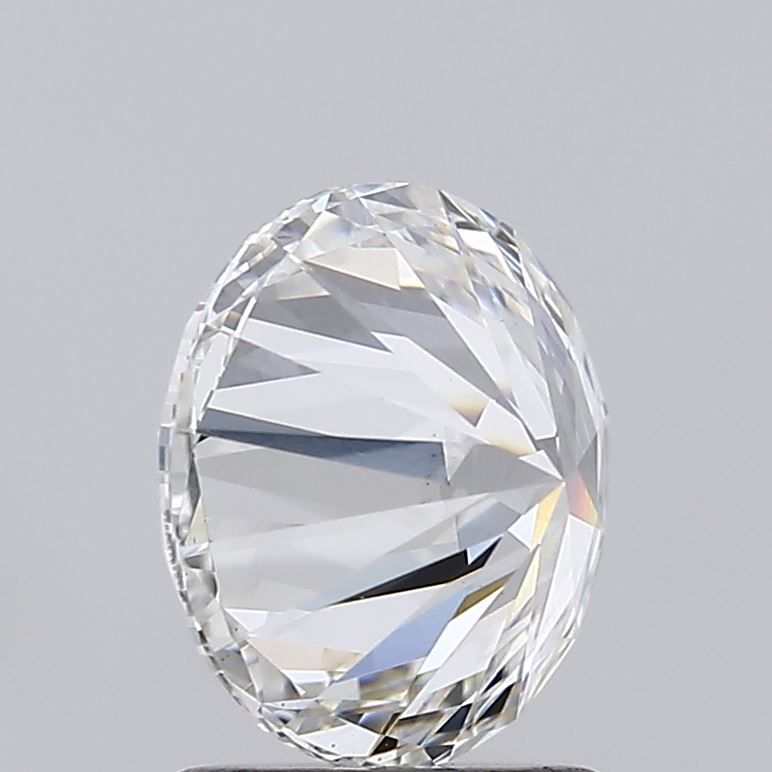 1.76 Carat Round Lab Diamond with  Cut Diamond in 14KT  view 1
