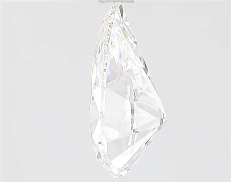 1.83 Carat Pear Lab Diamond with  Cut Diamond in 14KT  view 1
