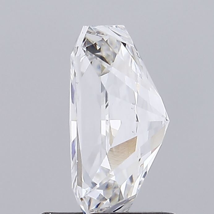1.52 Carat Radiant Lab Diamond with  Cut Diamond in 14KT  view 1
