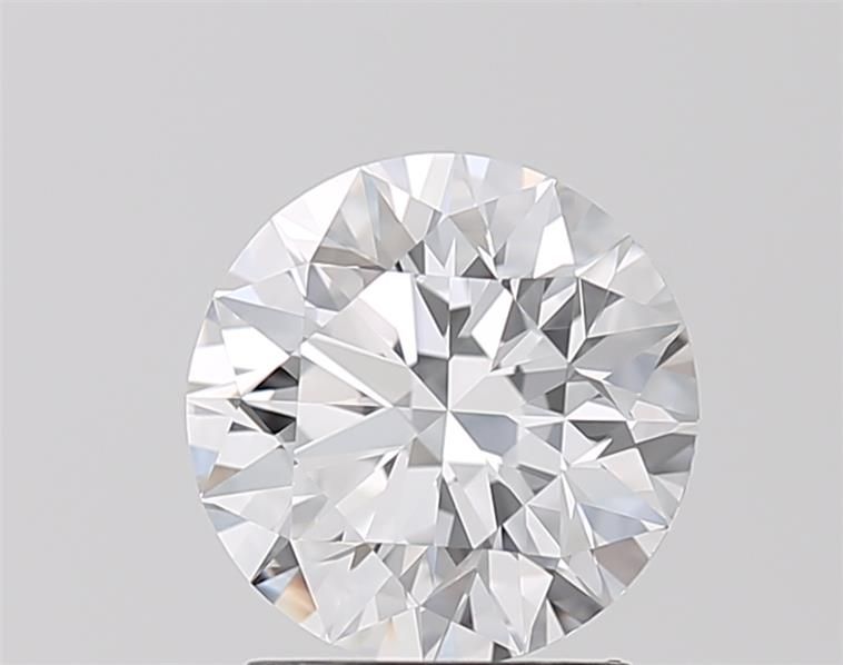 1.88 Carat Round Lab Diamond with  Cut Diamond in 14KT  view 1
