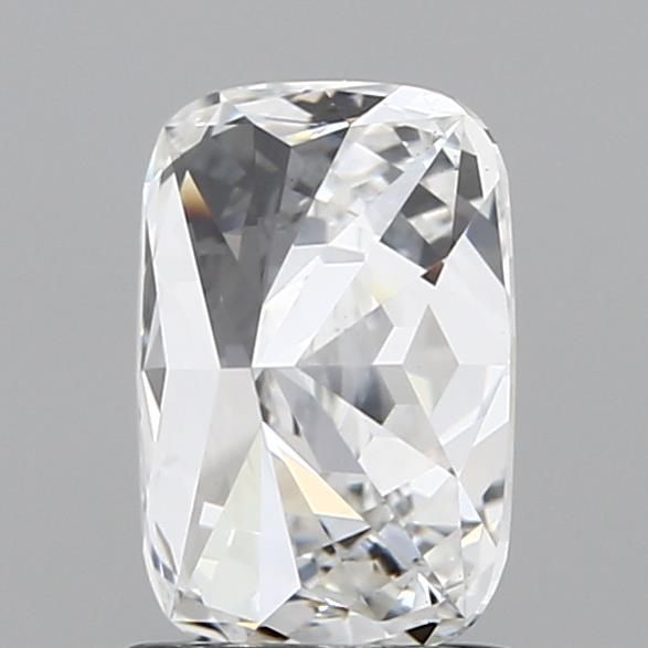 1.52 Carat Cushion Lab Diamond with  Cut Diamond in 14KT  view 1
