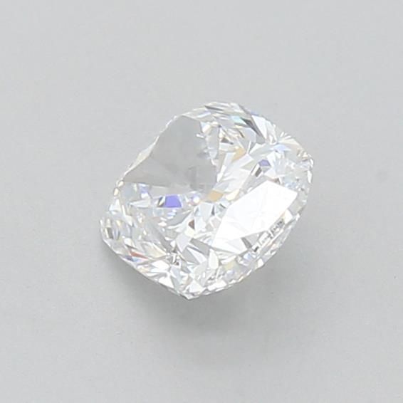 1.0 Carat Cushion Lab Diamond with  Cut Diamond in 14KT  view 1
