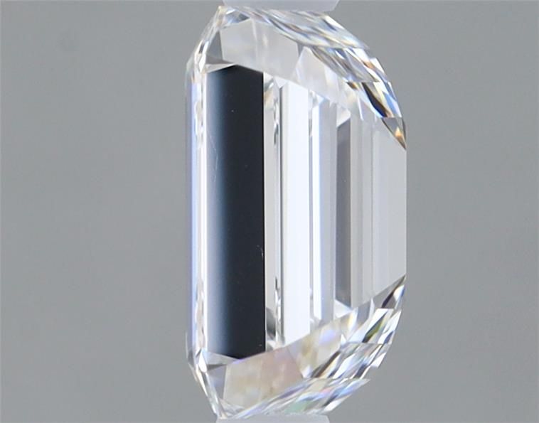 1.01 Carat Emerald Lab Diamond with  Cut Diamond in 14KT  view 1
