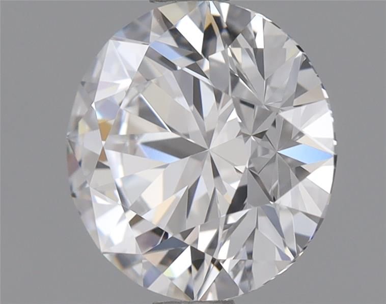 1.27 Carat Round Natural Diamond with  Cut Diamond in 14KT  view 1
