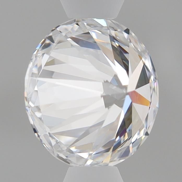 0.7 Carat Round Lab Diamond with  Cut Diamond in 14KT  view 1
