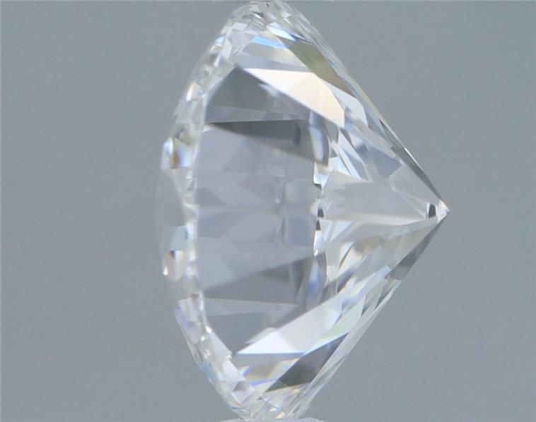 1.01 Carat Round Lab Diamond with  Cut Diamond in 14KT  view 1
