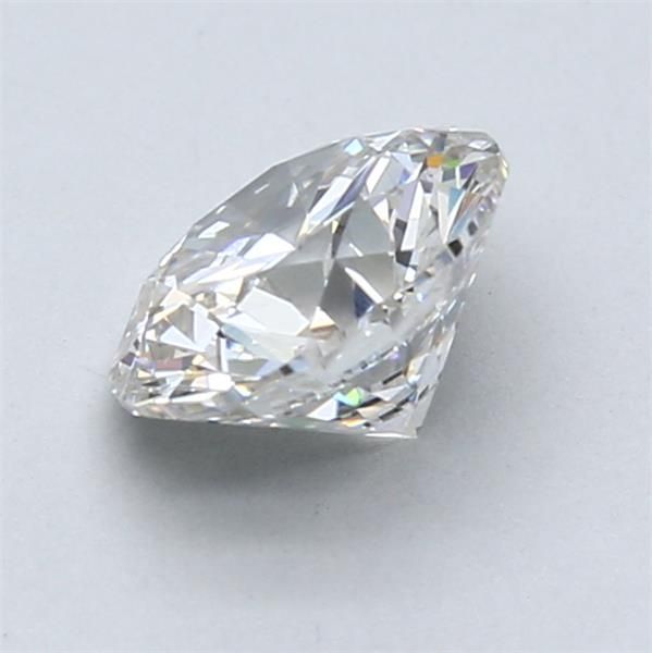 1.46 Carat Round Lab Diamond with  Cut Diamond in 14KT  view 1
