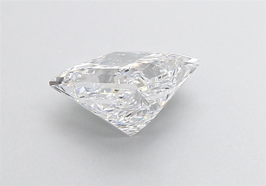 1.17 Carat Princess Lab Diamond with  Cut Diamond in 14KT  view 1
