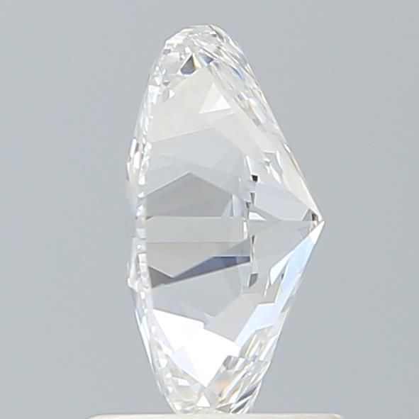 1.6 Carat Oval Lab Diamond with  Cut Diamond in 14KT  view 1
