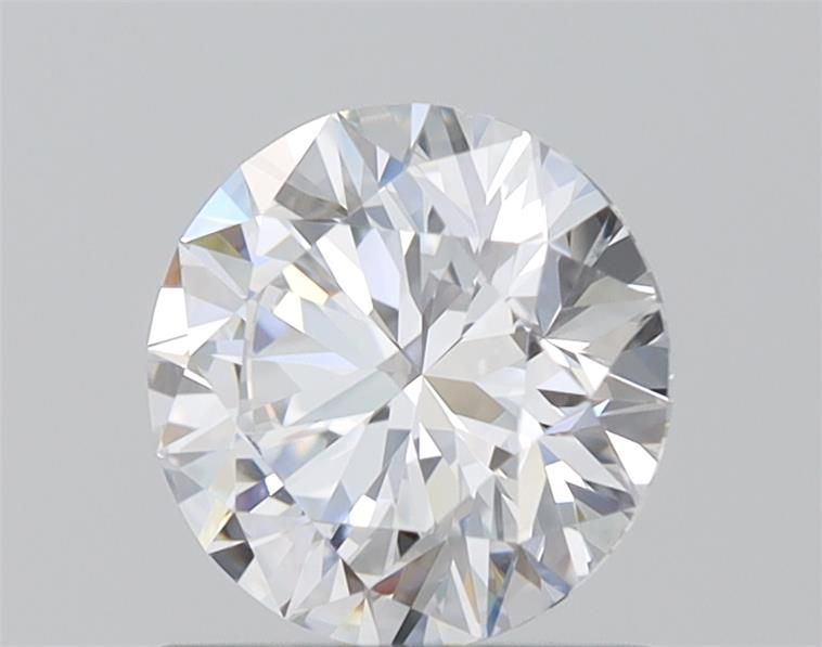 0.76 Carat Round Lab Diamond with  Cut Diamond in 14KT  view 1
