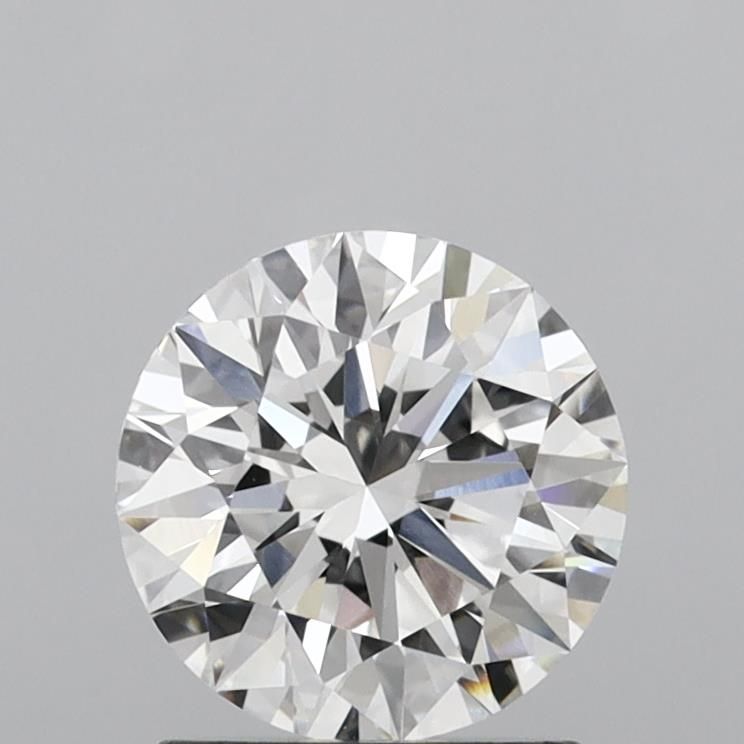 1.41 Carat Round Lab Diamond with  Cut Diamond in 14KT  view 1
