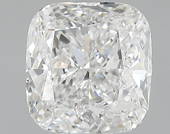 2.0 Carat Cushion Lab Diamond with  Cut Diamond in 14KT  view 1
