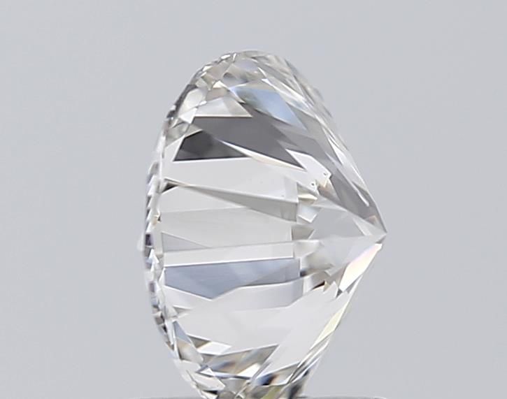 1.57 Carat Round Lab Diamond with  Cut Diamond in 14KT  view 1
