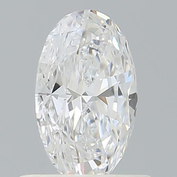 1.0 Carat Oval Lab Diamond with  Cut Diamond in 14KT  view 1
