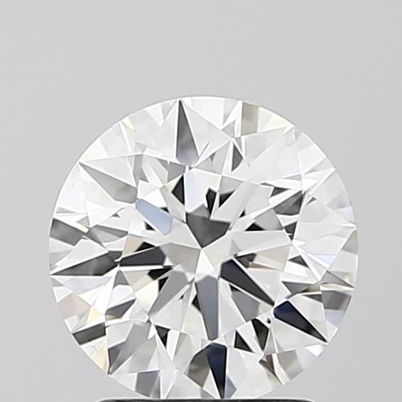 1.73 Carat Round Lab Diamond with  Cut Diamond in 14KT  view 1
