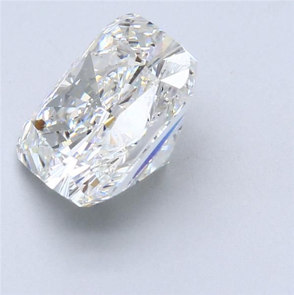 4.03 Carat CUSHION Natural Diamond with  Cut Diamond in 14KT  view 1
