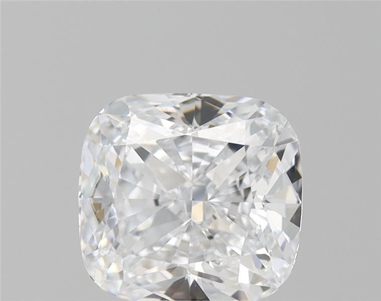 1.81 Carat Cushion Lab Diamond with  Cut Diamond in 14KT  view 1
