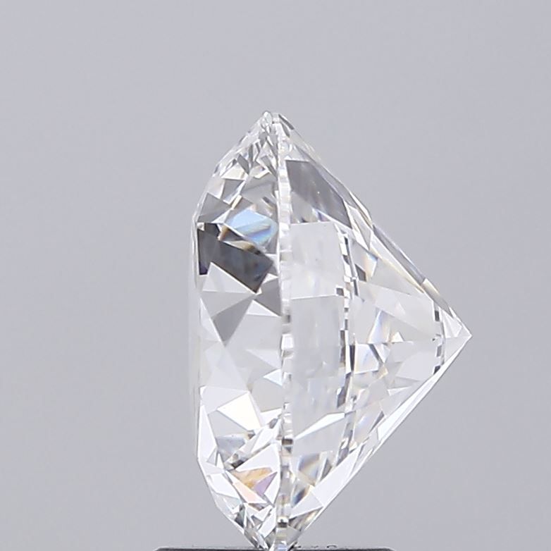 4.71 Carat Round Lab Diamond with  Cut Diamond in 14KT  view 1
