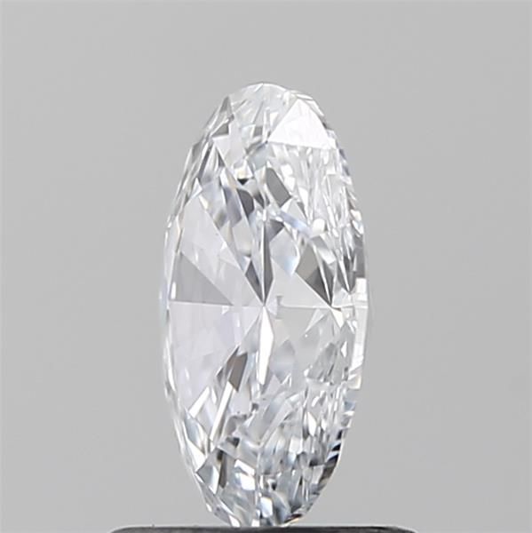 1.02 Carat Oval Lab Diamond with  Cut Diamond in 14KT  view 1
