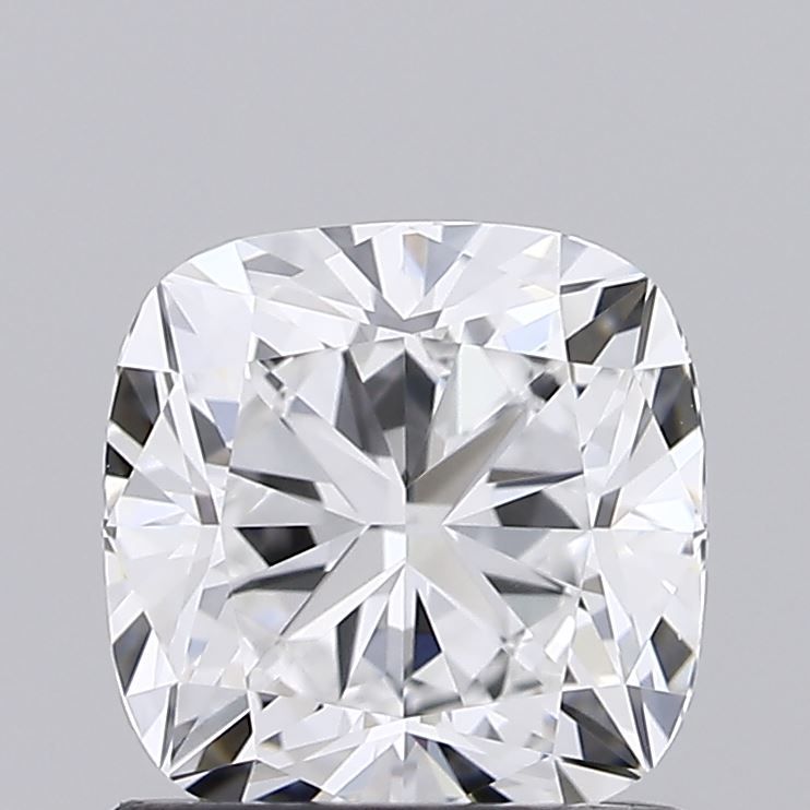 1.06 Carat Cushion Lab Diamond with  Cut Diamond in 14KT  view 1
