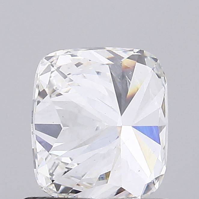 1.02 Carat Cushion Lab Diamond with  Cut Diamond in 14KT  view 1
