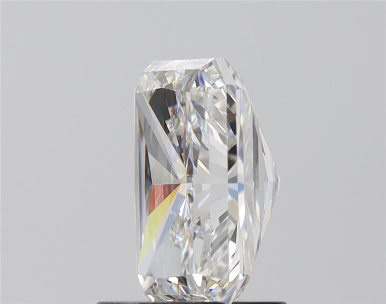 1.71 Carat Radiant Lab Diamond with  Cut Diamond in 14KT  view 1
