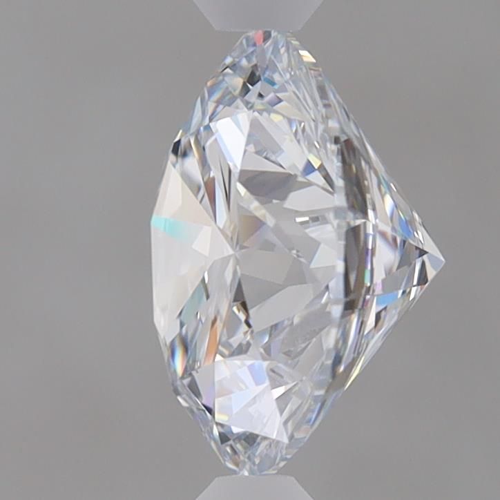2.22 Carat Round Lab Diamond with  Cut Diamond in 14KT  view 1
