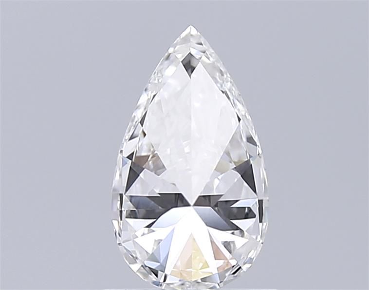 1.01 Carat Pear Lab Diamond with  Cut Diamond in 14KT  view 1
