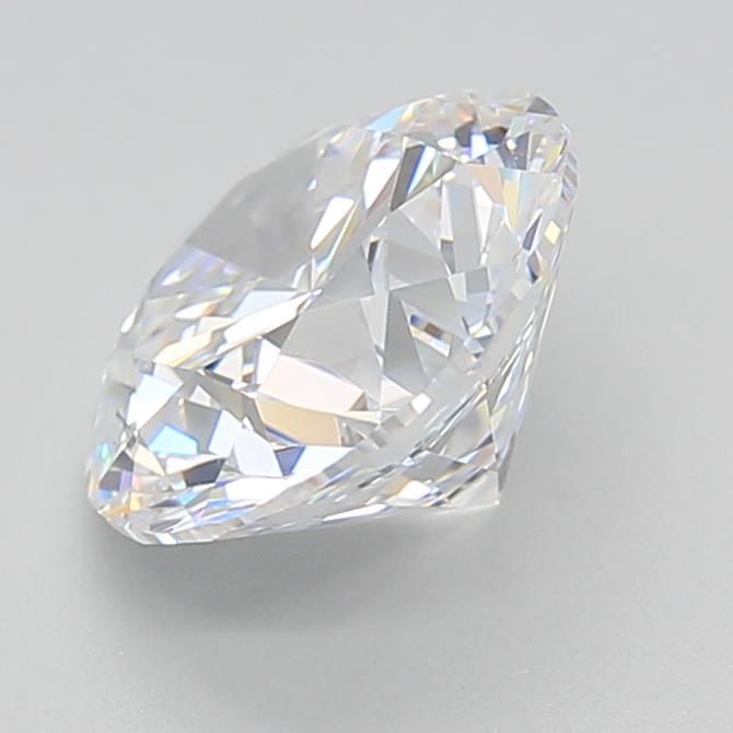 1.54 Carat Round Lab Diamond with  Cut Diamond in 14KT  view 1
