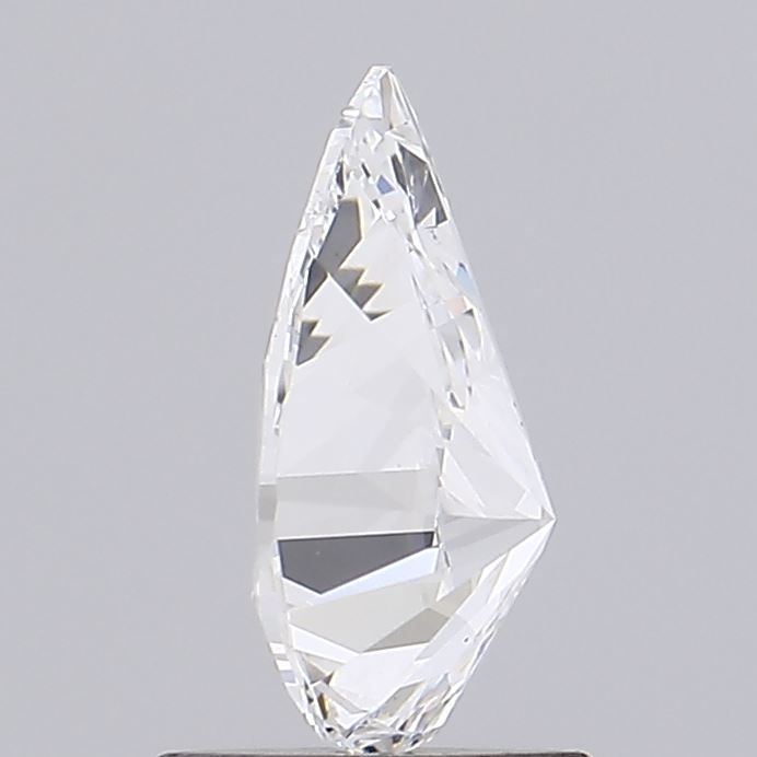 1.08 Carat Pear Lab Diamond with  Cut Diamond in 14KT  view 1
