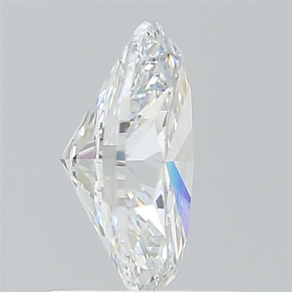 1.11 Carat Oval Lab Diamond with  Cut Diamond in 14KT  view 1
