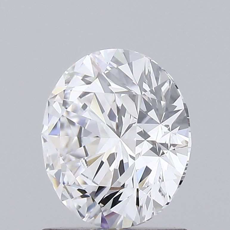 1.4 Carat Round Lab Diamond with  Cut Diamond in 14KT  view 1
