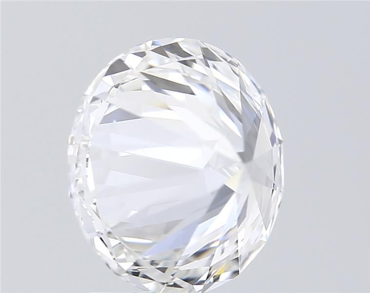 2.45 Carat Round Lab Diamond with  Cut Diamond in 14KT  view 1
