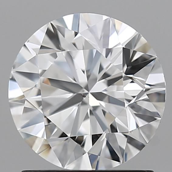 1.4 Carat Round Natural Diamond with  Cut Diamond in 14KT  view 1
