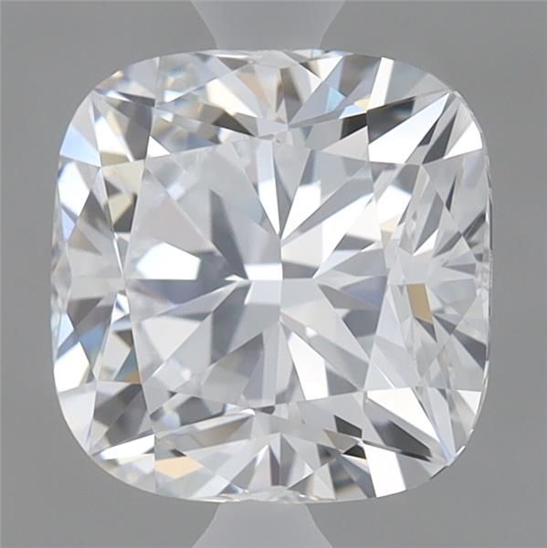 1.47 Carat Cushion Lab Diamond with  Cut Diamond in 14KT  view 1

