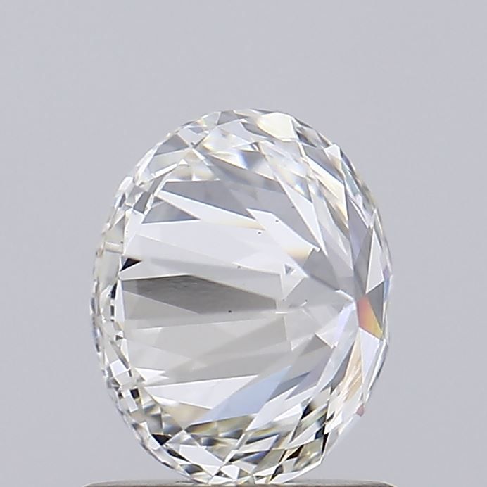 1.18 Carat Round Lab Diamond with  Cut Diamond in 14KT  view 1
