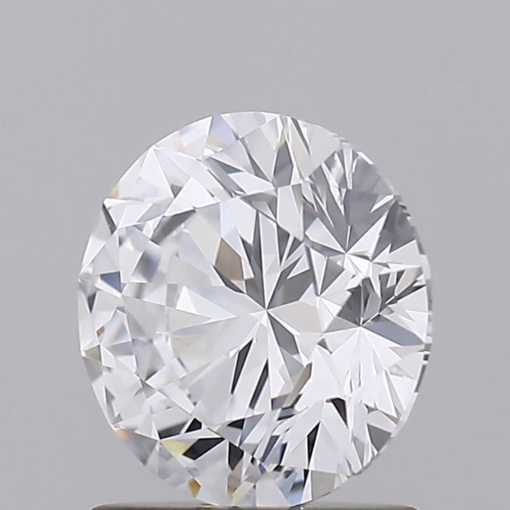 1.24 Carat Round Lab Diamond with  Cut Diamond in 14KT  view 1
