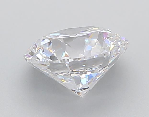 1.53 Carat Round Lab Diamond with  Cut Diamond in 14KT  view 1
