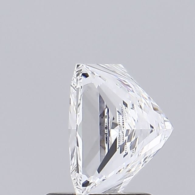1.75 Carat Princess Lab Diamond with  Cut Diamond in 14KT  view 1
